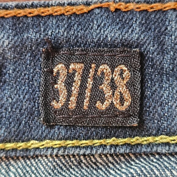 Ed Hardy By Christian Audigier Womens Denim Skull Floral Y2K Grunge Indie 37/38 - Picture 7 of 16